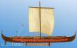 DUSEK 21214 - Wikinger Langschiff 1:72 Baukasten