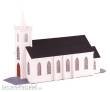 DUSEK 21219 - St. Teresa von Avila Kirche Bausatz