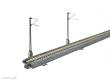 N-TRAIN 21503K - DB - Gittermasten mit Re160 Ausleger - Unitrack (2 St.)
