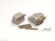 Juweela 21614 - 1:160 Prellbock Beton, 2x
