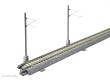 N-TRAIN 21713K - SBB - H-Profilmasten mit FL-140 Ausleger - Unitrack (2 St.)