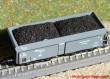 Modellbahn-Bachmann 2200114 - Braunkohle für Karsei, für den 4-achs.Selbstentladewagen 00t 47.42 (Art.-Nr. 23020 u.ä.)
