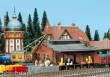Faller 222180 - Güterhalle mit Ladekran