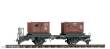 Bemo 2258101 - RhB Lbk 8641 Kieswagen