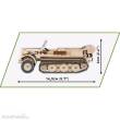 Cobi 2273 - Sd.Kfz 10 Demag D7