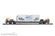 Bemo 2289115 - RhB Sbk-v 7705 Tragwagen mit Container ´Casty´