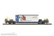 Bemo 2289161 - RhB Sbk-v 7701 Tragwagen mit Planenbehälter ´Gasser´