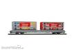 Bemo 2291120 - RhB R-w 8210 ACTS Tragwagen ´Bündner Güterbahn´