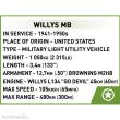 Cobi 2296 - Willys MB