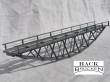 Hack Brücken 23050 - Fischbauchbrücke 24 cm, grau - Typ BN24