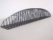 Hack Brücken N 23170 - Bogenbrücke 50 cm, zweigleisig, grau - Typ BN50-A-2