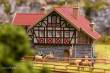 Faller 232138 - Gasthaus Zur Post mit Biergarten