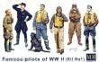 Master Box Ltd. MB3201 - Famous WWII pilots set in 1:32