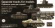 Master Box Ltd. MB3505 - Pz. I Einzelgliederketten aus Plastik in 1:35