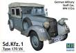 Master Box Ltd. 3530 - Sd.Kfz.1 Type 170 VK, German staff car