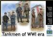 Master Box Ltd. MB35134 - WWI Tankmen in 1:35
