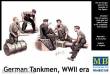 Master Box Ltd. MB35160 - German tankmen, WWII era in 1:35