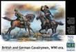 Master Box Ltd. MB35184 - British and German cavalrymen,WWI era in 1:35
