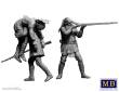 Master Box Ltd. 35210 - Wounded brother. Indian Wars series, XVIII century. Kit No. 2