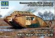 Master Box Ltd. 72001 - Mk I MaleBritish tank,Somme battle1916