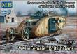 Master Box Ltd. 72002 - Mk IFemaleBritish tank,Somme battle 1916