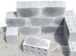 Juweela 23430 - 1:32/35 Betonblöcke Noppen 8er - 12x