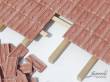 Juweela 23465 - 1:32/35 Dachziegel Herzziegel rot mittel, 195x