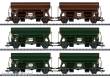 Trix T24169 - Schwenkdachwagen-Set