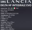 Cobi 24356 - Lancia Delta HF Integrale EVO - Executive Edition