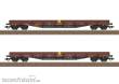 Trix T24431 - Niederbordwagen-Set Res-x