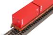 Piko 24500 - Containertragwagen DSR Container DR IV