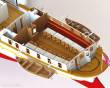 MODELL TEC 24530 - D/S Skibladner Seitenraddampfer 1:60 Bausatz