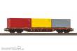 Piko 24539 - Containertragwagen SNCB V beladen mit 3 Containern