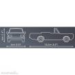 Cobi 24599 - Opel Rekord C 1700 L Cabriolet