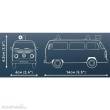 Cobi 24622 - Volkswagen T2b Feuerwehr