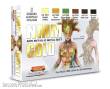 Lifecolor CS53 - NMM - Non Metallic Metal - Set 1 GOLD 6 x 22 ml