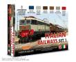 Lifecolor XS13 - Italian Railways Set # 1 6 x 22 ml