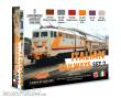 Lifecolor XS14 - Italian Railways Set # 2 6 x 22 ml