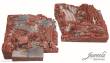Juweela 25034 - 28mm scattered terrain 75x75, brick wall, 2x