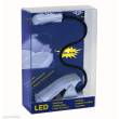 WeDo 2541054 - Mobile LED-Leselampe mit Batterien silber
