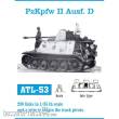 Friulmodel ATL-053 - Tracks for PzKpfw. Marder II Ausf.D Flammpz.II late Flammpz.II late