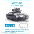 Friulmodel ATL-072 - Tracks for Matilda T.D-5910 Type