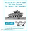 Friulmodel ATL-079 - Tracks for M2 Bradley/LVTP 7/MLRS late Big foot