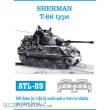 Friulmodel ATL-089 - Tracks for Sherman T-66 type
