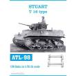 Friulmodel ATL-098 - Tracks for Stuart T 16 Type Einzelkettenglieder