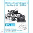 Friulmodel ATL-112 - Tracks for Mitt. Zugkraftwagen 5t (Sd.Kfz.6-6/2-D.)