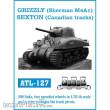 Friulmodel ATL-127 - Tracks for GRIZZLY (Sherman M4A1) SEXTON (Canadian tracks)