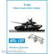 Friulmodel ATL-137 - Tracks for T-90 Steel track with rubber
