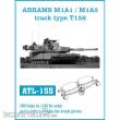 Friulmodel ATL-155 - Tracks for ABRAMS M1A1 / M1A2 track type T158