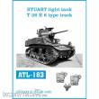 Friulmodel ATL-183 - Tracks for STUART light tank T 36 E 6 type track